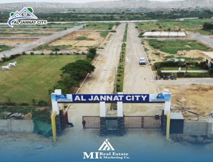 AlJannat Society  Karachi Gadap Town  Best Area for Housing/ Investment 